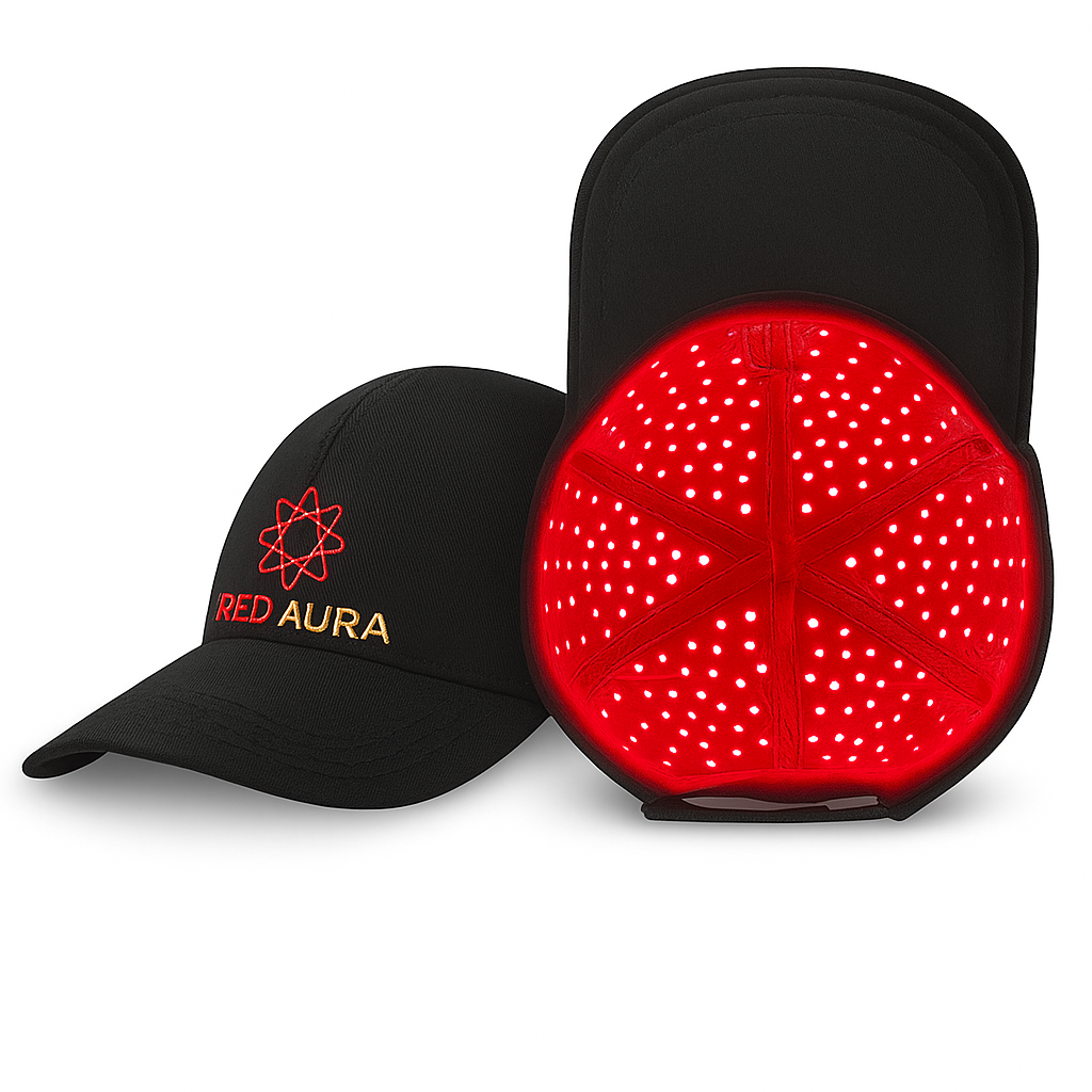 Red Aura Hair Growth Cap