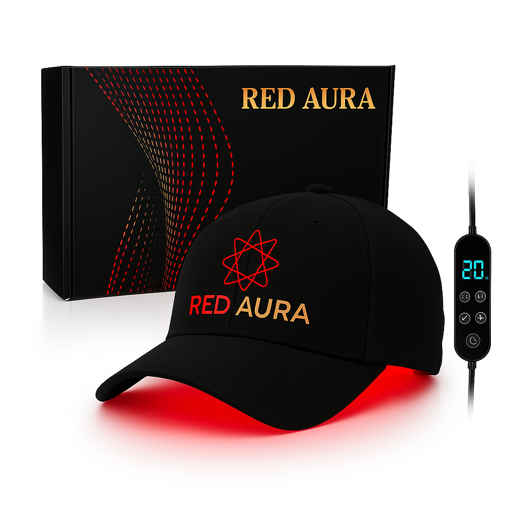 Red Aura Hair Growth Cap