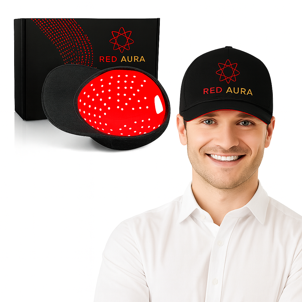 Red Aura Hair Growth Cap